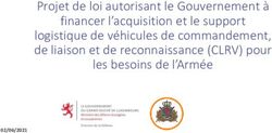 Projet de loi autorisant le Gouvernement &agrave; financer l'acquisition et le support logistique de v&eacute;hicules de commandement, de liaison et de ...