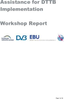 Assistance for DTTB Implementation Workshop Report