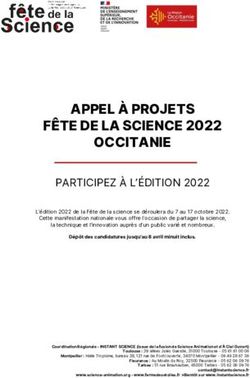 APPEL À PROJETS FÊTE DE LA SCIENCE 2022 OCCITANIE