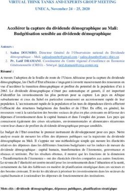 VIRTUAL THINK TANKS AND EXPERTS GROUP MEETING