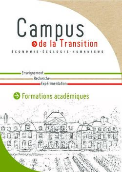 Formations académiques - Enseignement Recherche