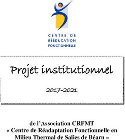 Projet institutionnel - 2017-2021 de l'Association CRFMT " Centre de Réadaptation Fonctionnelle en - Centre de Rééducation ...