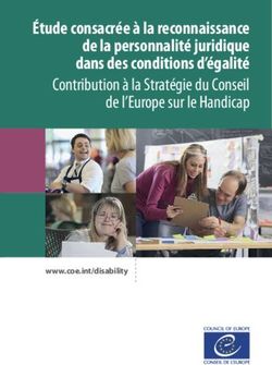 &Eacute;tude consacr&eacute;e &agrave; la reconnaissance de la personnalit&eacute; juridique dans des conditions d'&eacute;galit&eacute; - Contribution &agrave; la Strat&eacute;gie du Conseil de ...
