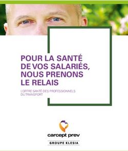 POUR LA SANT&Eacute; DE VOS SALARI&Eacute;S, NOUS PRENONS LE RELAIS - L'OFFRE SANT&Eacute; DES PROFESSIONNELS DU TRANSPORT
