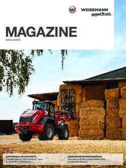 MAGAZINE - DIFF&Eacute;RENCE REVIGORANTE. Travailler avec le 1160 eHoftrac dans le commerce de boissons - Weidemann
