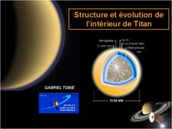 Structure et &eacute;volution de l'int&eacute;rieur de Titan - GABRIEL TOBIE