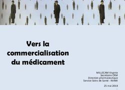 Vers la commercialisation du m&eacute;dicament - MILLECAM Virginie Secr&eacute;taire CRM Direction pharmaceutique Service Soins de Sant&eacute; - INAMI 25 mai 2018