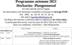 Programme automne 2021 Herbarius-Planguenoual