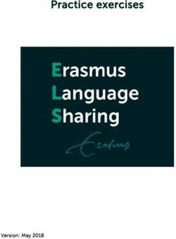 Practice exercises - Version: May 2018 - Erasmus Universiteit Rotterdam