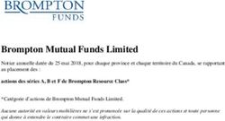 Brompton Mutual Funds Limited