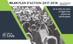 BILAN 2017-2018 - Ville de Lévis