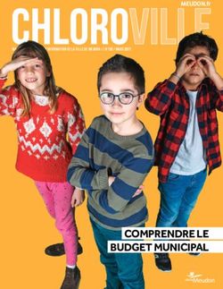 COMPRENDRE LE BUDGET MUNICIPAL - MEUDON.fr - Ville de Meudon