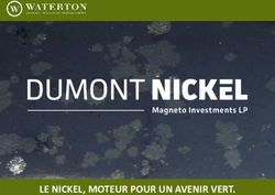 LE NICKEL, MOTEUR POUR UN AVENIR VERT.