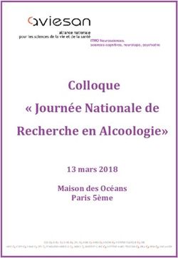 Colloque " Journée Nationale de Recherche en Alcoologie" - 13 mars 2018 Maison des Océans Paris 5ème - Aviesan