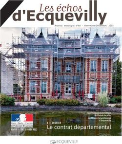 Le contrat d&eacute;partemental - Ecquevilly