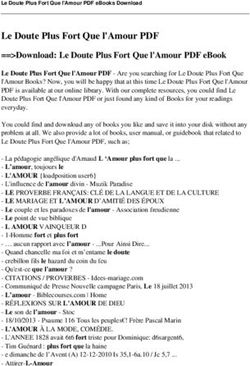 Le Doute Plus Fort Que l'Amour PDF