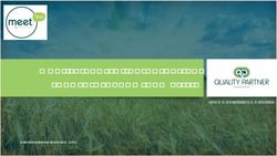 Quality control an objective tool to prevent food crisis - your Quality, our Priority - Quality Partner