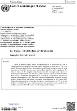 Conseil économique et social - Nations Unies - Undocs.org