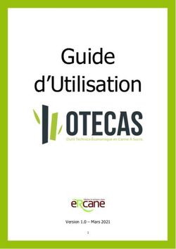 Guide d'Utilisation - Version 1.0 - Mars 2021 - RITA Coatis