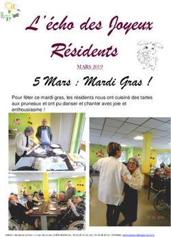 L'écho des Joyeux Résidents - EHPAD de Nexon