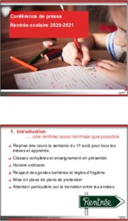 Conférence de presse Rentrée scolaire 2020-2021 - Introduction - Canton du Valais