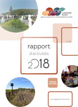 18 rapport d'activités - (AGAPE) Lorraine Nord