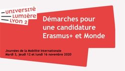 D&eacute;marches pour une candidature Erasmus+ et Monde - Journ&eacute;es de la Mobilit&eacute; Internationale Mardi 3, jeudi 12 et lundi 16 novembre 2020 ...