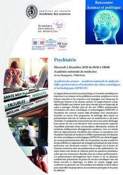 Psychiatrie Mercredi 2 d&eacute;cembre 2020 de 8h30 &agrave; 10h00 Acad&eacute;mie nationale de m&eacute;decine 16 rue Bonaparte, 75006 Paris - Assembl&eacute;e nationale