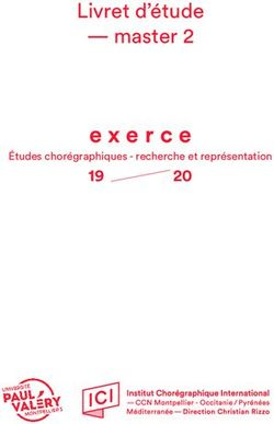 Livret d'&eacute;tude - master 2 - 19 20 &Eacute;tudes chor&eacute;graphiques - recherche et repr&eacute;sentation - ICI-CCN