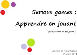 Serious games : Apprendre en jouant - (même quand on est grand !)