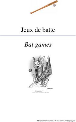 Jeux de batte Bat games - Maryvonne Girardin - Conseillère pédagogique