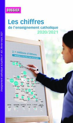 Les chiffres 2020/2021 de l'enseignement catholique