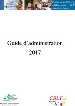 Guide d'administration 2017