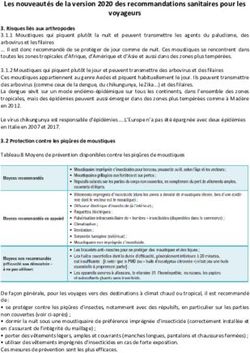 Les nouveaut&eacute;s de la version 2020 des recommandations sanitaires pour les voyageurs - conseils