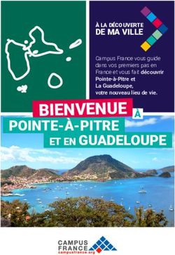 BIENVENUE POINTE-À-PITRE ET EN GUADELOUPE - Campus France Tchad