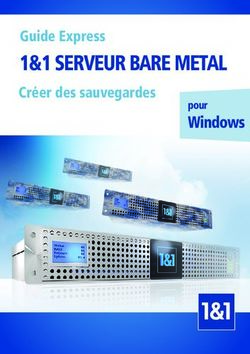 1&1 SERVEUR BARE METAL - Windows Créer des sauvegardes pour - 1and1.com