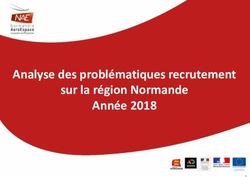 Analyse des problématiques recrutement sur la région Normande Année 2018