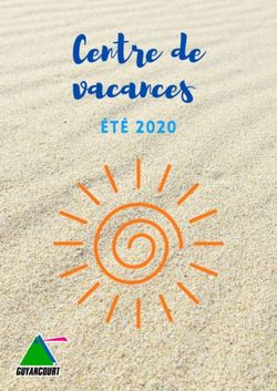 Centre de vacances - Ville de Guyancourt