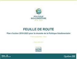 FEUILLE DE ROUTE Plan d'action 2018-2023 pour la r&eacute;ussite de la Politique bioalimentaire - Gouvernement du ...