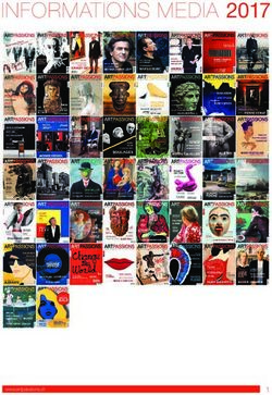INFORMATIONS MEDIA 2017 - Artpassions