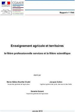 Enseignement agricole et territoires - la filière professionnelle services et la filière scientifique - Ministère de l'Agriculture