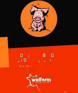 LA CASTRATION DES PORCELETS - Dossier technique - Welfarm