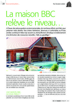 La maison BBC rel&egrave;ve le niveau