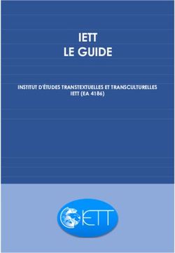 IETT LE GUIDE INSTITUT D'&Eacute;TUDES TRANSTEXTUELLES ET TRANSCULTURELLES IETT (EA 4186) - &Eacute;tudes transtextuelles et transculturelles