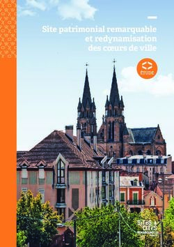 Site patrimonial remarquable et redynamisation des coeurs de ville