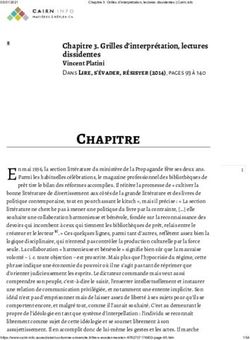 Chapitre Chapitre 3. Grilles d'interprétation, lectures dissidentes - Intercripol