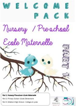 Nursery / Pre-school Ecole Maternelle P - Ecole Bilingue ...