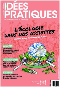 Dans nos assiettes - ID, l'Info Durable