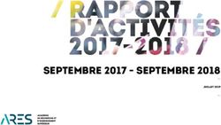 SEPTEMBRE 2017 - SEPTEMBRE 2018 - Ares-ac.be