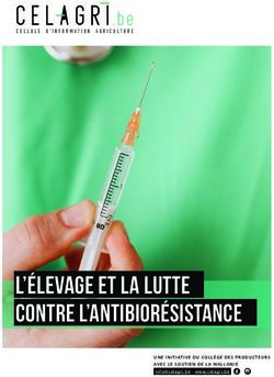 L'élevage Et La Lutte Contre L'antibiorésistance .be - Celagri